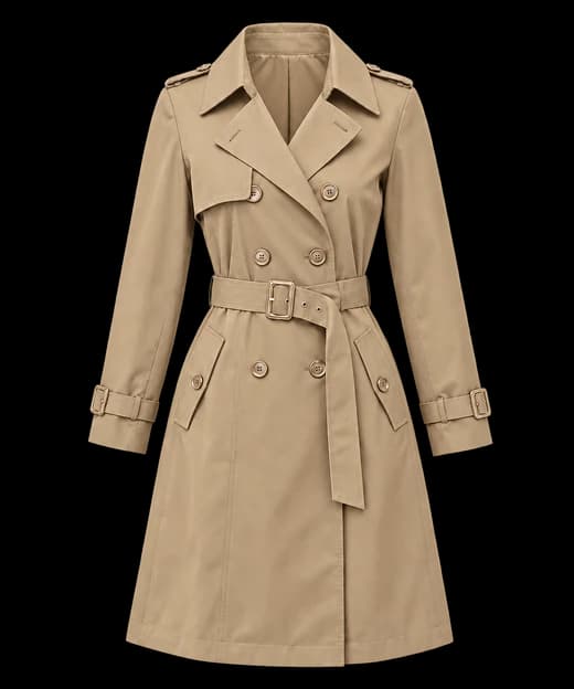 Lined trench