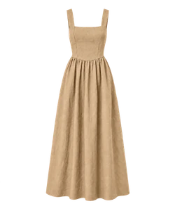 Linen maxi dress