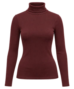 Cotton turtleneck