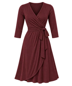 Wrap dress, for dinner
